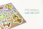 DIY Picture Frames Cartoon Waterproof PVC Sticker