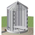 Optimum Agricultural Storage Made Easy with STR STGF80 Grain Silo 28000 KG