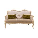 Elegant European Style Living Room Furniture Wooden Design Velvet HIgh End