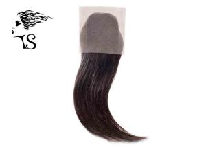 Wholesale Long Straight Brazilian Lace Frontal Closure Virgin Human Hair / Top Closure Hair Piece from china suppliers