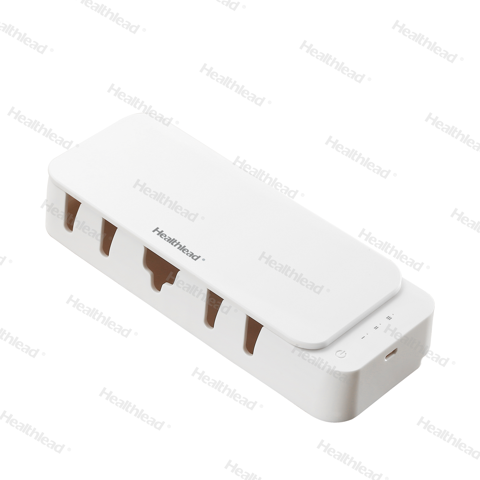 Wall Mounted UV Light Sanitizer For Bathroom Toothbrush Holder