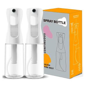 Wholesale 150ml Transparent Cylindrical Clear Plastic Bottle With White Spray For Spray Bottle from china suppliers