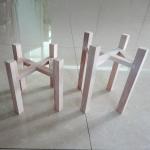 wooden shelf holder support