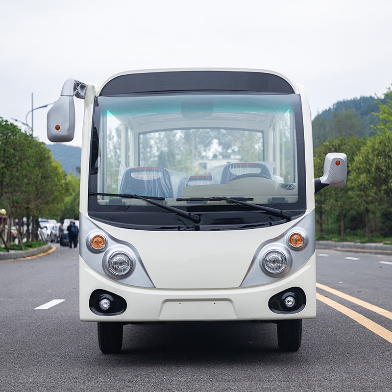 72v Lead Acid Maintannence Free Battery Operated Tourist Bus 14 Setas Electric Sightseeing Car