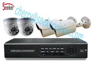 China Factory price surveillance waterproof camera 1080N ahd cctv dvr kit 4ch outdoor Indoor Camera 4 in 1 on sale