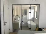 OEM Laminated Tempered Glass Flat Frameless For Shower Room