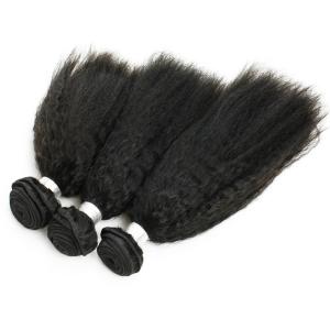 Wholesale Grade 8A Peruvian Human Hair Bundles Extension Kinky Virgin Hair Straight from china suppliers