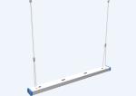 4ft Linear High Bays Industrial Warehouse High Bay Lights 5 Years Warranty