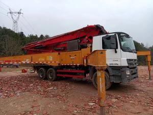 Wholesale 2018 Year Used Sany Concrete Pump Truck With Mercedes Benz Chassis from china suppliers