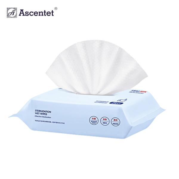 Customized Logo Size Sheet Factory Oem Odm 75% Alcohol Disinfection Wipes With