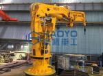 1ton 2ton 5ton Marine Crane Ship Deck Crane Marine Ship Deck Crane