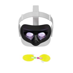 Wholesale 2021 Wholesale VR Screen Protective Film For Oculus Quest 2 VR Headset Helmet Anti Scratch Lens Protector Cases Covers from china suppliers