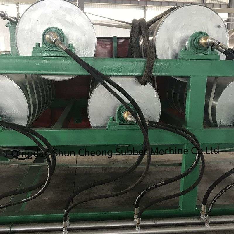 High Efficient Rubber Sheet Batch Off Cooler / Rubber Sheet Cooling Machine