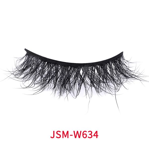 Natural Black 15mm 3d Faux Mink Lashes Soft Handmade