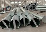 Q355 Hot Dip Galvanized Steel Pole 18.2M Dodecagonal Thickness 8mm