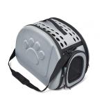 Breathable Pet Carrier Handbag Ventilated With Safety Buckle Zippers / Strap