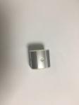 AL-18-A Metal Pipe Connectors , Upgrade Aluminum Tubing Joints Silvery Color