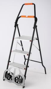 Wholesale Lightweight Durable Aluminum Telescopic Ladder Foldable Compact Design from china suppliers