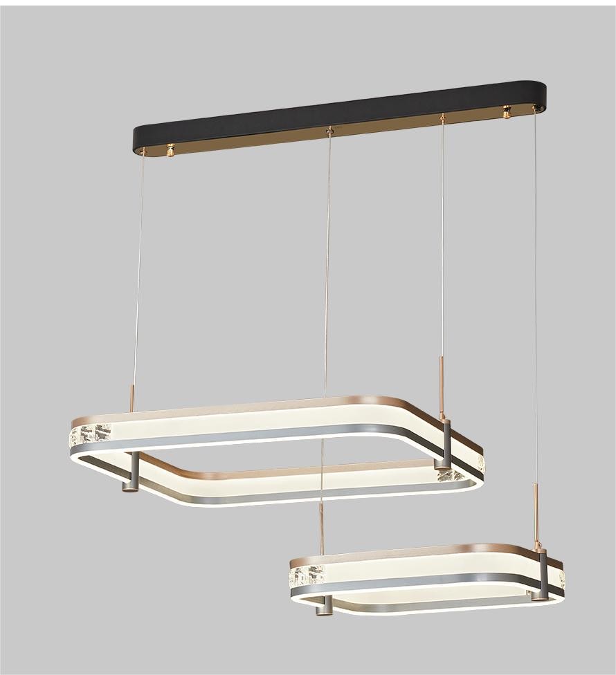 Art Modern Minimalist Waltz Chandelier 3000K/4000K/5700K+3000K