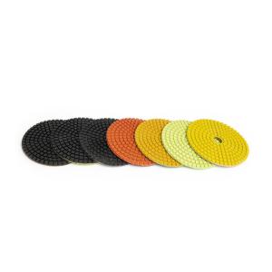 Wholesale 7 Steps Resin Bond Orbital Sander Diamond Pads Wet Polishing Pad from china suppliers