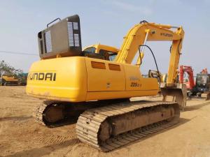 Wholesale Cummins Engine Kawasaki Pump R220-5 Used Hyundai Excavator from china suppliers