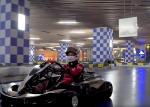 Seats Adjustable 36 Volt Children Go Karting 28km/H Alloy Steel Frame