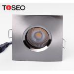 Fire Rated Commercial LED Recessed Downlights Square Anti Glare 11 Wattage