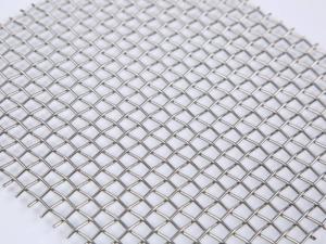Wholesale Heat Resisting Woven Stainless Steel Cloth 304L 316L Square / Rectangular Hope Shape from china suppliers