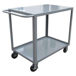 Wholesale 1200 Pounds 2 Tier Platform Trolley Metal Utility Cart 1200lb Load from china suppliers