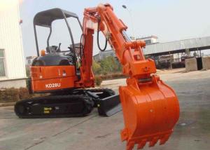 Wholesale 3 Cylinders Excavator Equipment Rental , Yanmar Diesel Engine Mini Tractor Excavator from china suppliers