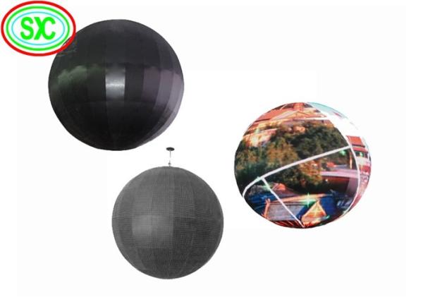 360° Degree Outdoor Full Color Column Sphere LED Display Screen Building