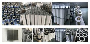 Wholesale Cylindrical Cellulose Air Filter Cartridge 99.9% Efficiency from china suppliers