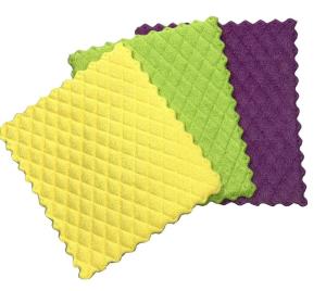 Wholesale Micoriber Scrub Sponge For Dishes Washing Sponge Glass Cleaning Cloth from china suppliers