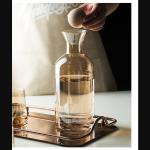 Silicone Cap 1200ml Household Borosilicate Glass Tea Kettle