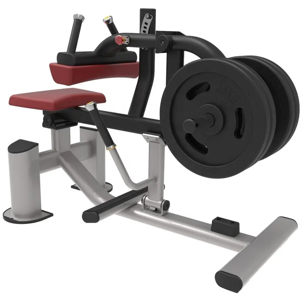 Fitness Equipment Seat Adjustable Calf Raises Strength Training Seated Calf Machine