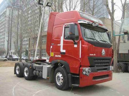 howo A7 Euro 3 Diesel tractor truck / prime mover in new design direct selling LHD / RHD