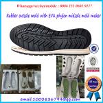 Colorful Rubber Shoe Mold Safety Performance Plastic Shoe Mold