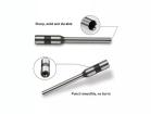 Tag Card Paper Hole Punch Drill Bit Straight Head For Cardboard