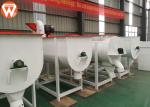 Single Shaft Ribbon Feed Mixer SKF Bearing For Chicken Dove Brid