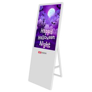 Wholesale Retail 43inch Portable Advertising Kiosks Displays Android LCD Digital Signage Display from china suppliers