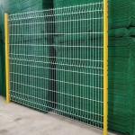 1.2m Post Height Welded Mesh Fence With Steel Post And 50x50mm Size