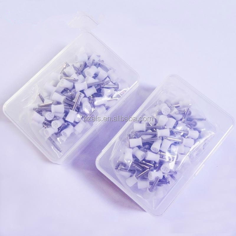 Tooth Orthodontic Accessory Rubber Cup Dental Prophylaxis 100pcs Mixed Color
