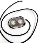 316 Stainless Steel 12V DC Surface Mount Color Changeable Underwater LED