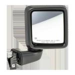 Black Car Exterior Accessories Adjustable Rotation Outside Auxiliary Blind Spot