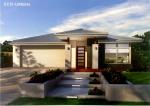 Double Garage Bungalow Modular Homes Snow Resistance , Light Steel Framing