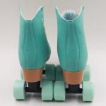 Classic Cowhide Quad Roller Skates Patines For Girls Women