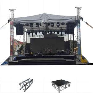 Wholesale Customized Aluminum Roof Truss Arch Lighting Show Truss System Event from china suppliers