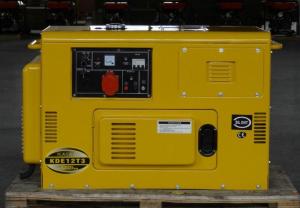 Wholesale Output 12V 8.3A Sound Proof 10Kva Silent Diesel Generator KDE12T3 Low Oil Alarm System from china suppliers