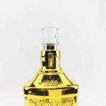 High White Glass Material 500ml Square Glass Bottle for Wine Alcohol 750ml