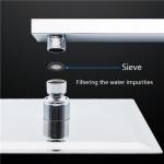 Ultra Thin Stainless Steel Shower Head , Square Rainfall Shower Head Angle